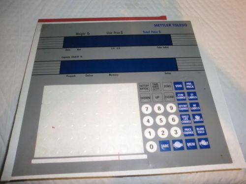 Faceplate, mettler toledo scale, 0355 000, 23252, used-warr! for sale