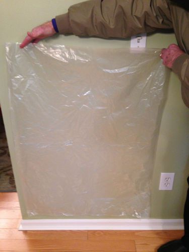 30&#034; x 40&#034; 2 ml Clear Plastic Bags  150