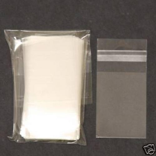 PLASTIC BAG 1.5x2 SELF ADHESIVE CLEAR small 100 BAGS SA