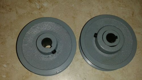 Motor pulleys  3-3/4 x 5/8 shaft diameter. Qty 2