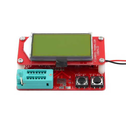 Mega328 lcd transistor tester capacitance esr meter diode triode mos npn lcr ww for sale