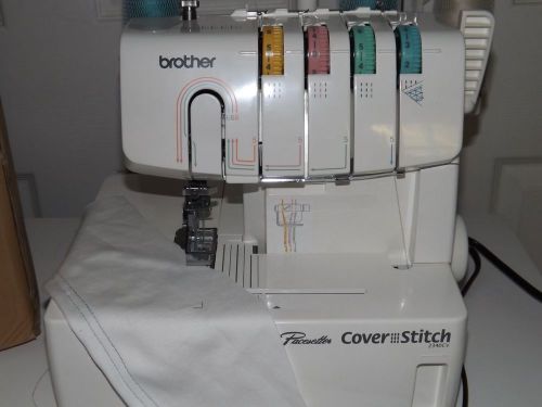 BROTHER 2340CV CHAIN and COVER STITCH MACHINE 1, 2 or 3 THREAD STITCHING