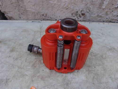 OTC POWER TEAM HYDRAULIC GEAR  PULLER HOLLOW TWIN CYLINDER  31.4 TONS  #2