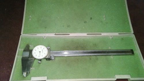 Mitutoyo 505-644-50 8&#034; Range Dial Caliper