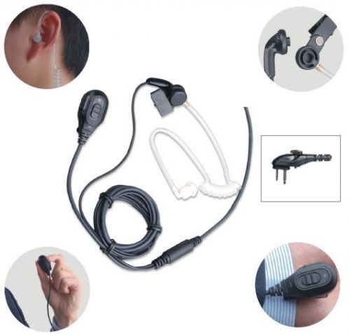 HYT EAM13 - 2 Wire TACTICAL Surveillance EARPIECE TC-518 TC-610 TC-620 TC-700