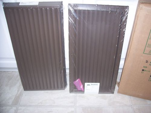 2 pack anemostat afdl calif bronze door louvers (inverted y) 24 x 12 fast ship for sale