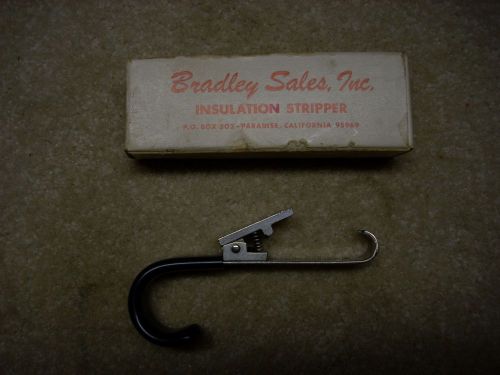 BRADLEY SALES # 22 (24 GA.) INSULATION STRIPPER NEW IN ORIGINAL BOX