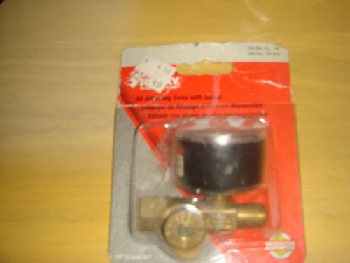 Husky Air Adjusting Valve with Gauge 1/4&#034; (6,4mm) NPT USA SKU 631-048 NEW Brass