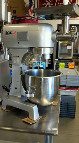 New (demo) vollrath commercial 20 qt. mixer with attachments for sale