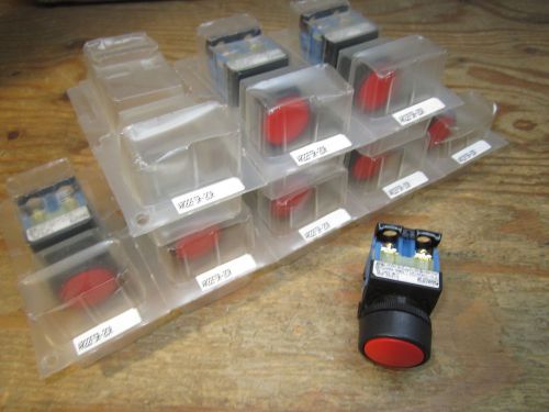 8pcs Fuji AR22F5R-20R Push Button Switch NEW!