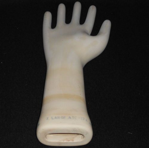 Vintage PORCELAIN Mannequin HAND General DISPLAY Form RINGS, GLOVES, BRACELETS