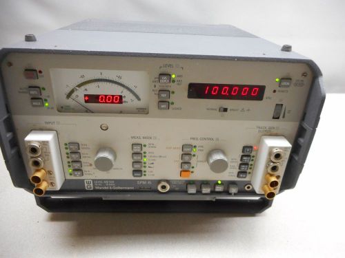 Wandel &amp; Goltermann W&amp;G SPM-15 Selective Level Meter 50Hz - 10MHz W/ Opt 955!