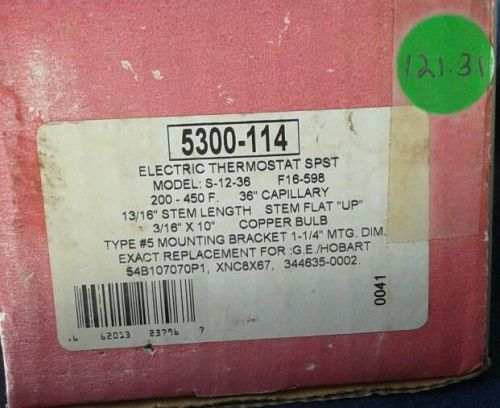 5300-114 Robertshaw thermostat