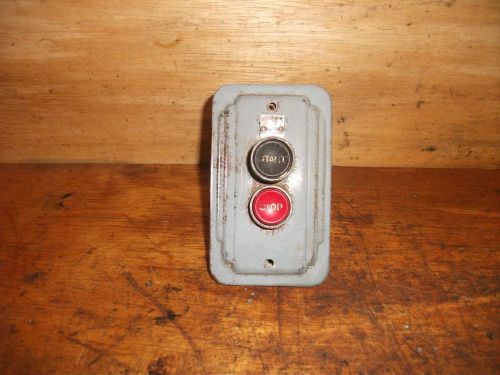 VINTAGE CUTLER HAMMER PUSH BUTTON SWITCH DELTA WALKER TURNER