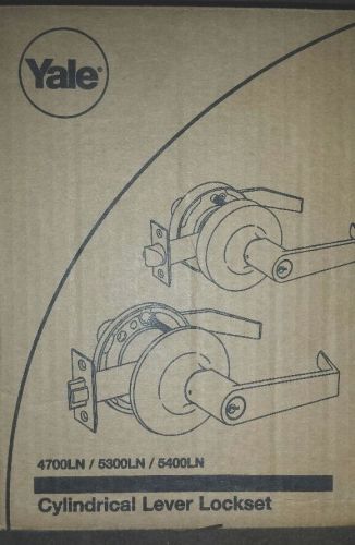 Yale Cylindrical Lever Lockset 4700LN / 5300LN / 5400LN Grade 2