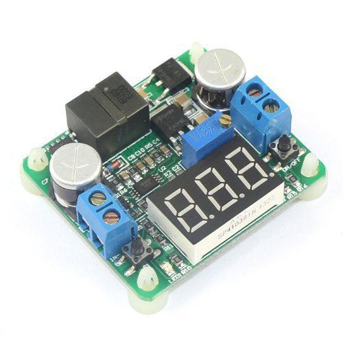 DROK DC-DC Buck Boost Converter 5V-25V to 0.5-25V Regulated Power Supply Modu...