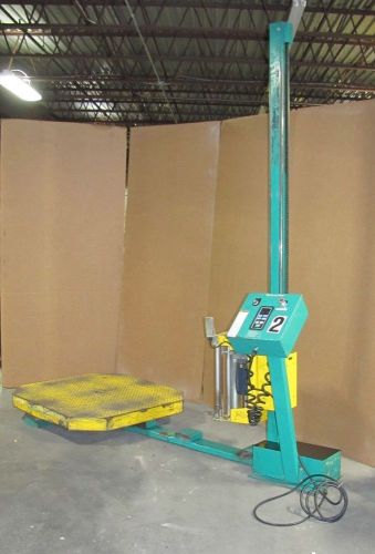 SIGNODE SG210 F51202 110V 20A 1PH 60 HZ 48&#034; STRETCH SHRINK WRAP WRAPPER MACHINE