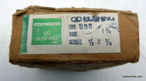 Fort Worth QD Bushing SDS 1 7/16  Keyseat 3/8 X 3/16