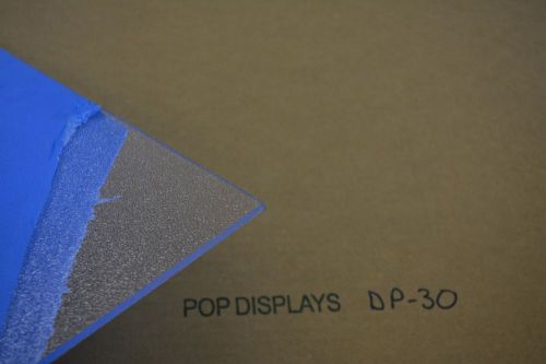 DP-30 TEXTURED CLEAR ACRYLIC SHEET 1/8&#034; X 47.25&#034; X 24&#034;