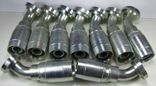 (9) Nine New EATON Hydraulic Hose Fitting Part Number FJ9790-2016S