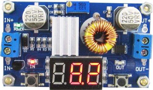 Dc buck converter power supply voltage regulator led voltmeter 36v to 24v 12v 5v for sale