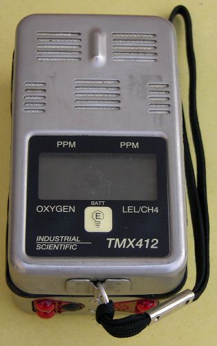 Industrial scientific multi-gas monitor model tmx412 tmx-412 un-tested condition for sale