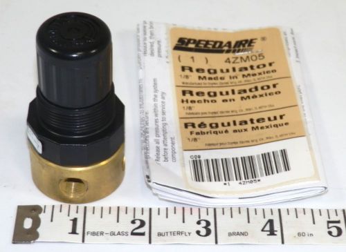 Air regulator 1/8&#034; npt  14 cfm  300 psi max.  speedaire #4zm05 ~ (up6a) for sale