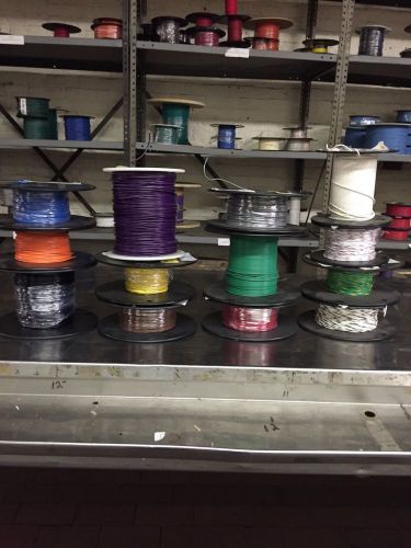Ul1007 22 awg stranded tin copper wire, 250&#039; any color, 105c 300v for sale