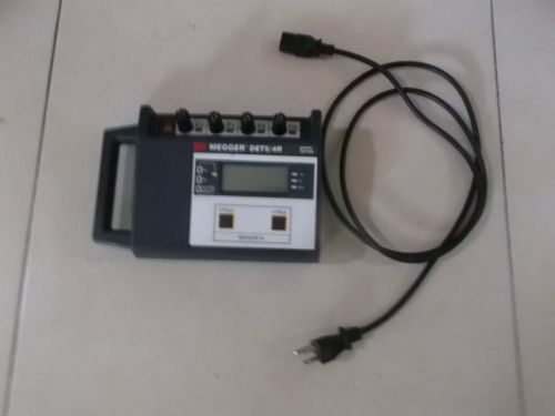 Megger  DET 5/4R Ground Resistance Tester 4 Point