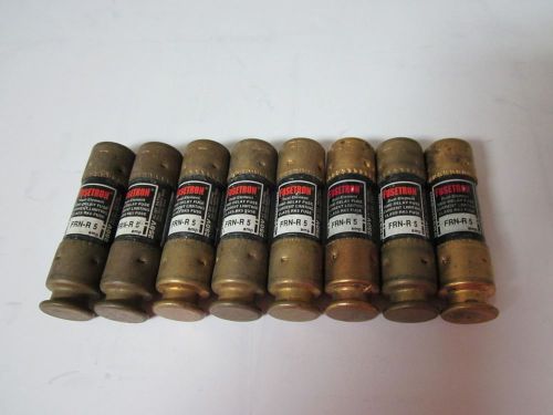 LOT OF 8 COOPER BUSSMANN FRN-R-5 FUSE NEW NO BOX FRN-R 5