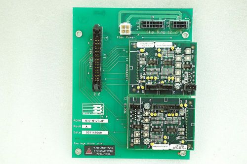 BROOKS CARRIAGE BOARD(ATR) PCA# 017-0178-01 PCB# 017-0177-01-A REV# A #