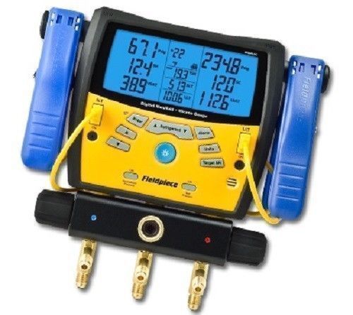 Fieldpiece Sman360 3-Port Digital Manifold With Micron Gauge Replaces Sman3