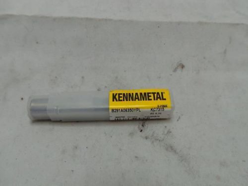 KENNAMETAL B291A06350YPL KC7315 CARBIDE YPL 3XD CLNT DRILL