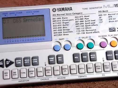 YAMAHA MU15 TONE GENERATOR MU-15 SOUND MODULE &gt; FREE SHIPPING