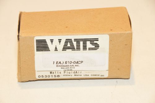 Watts regulator 0-125psi air  r10-04cp  300psi max inlet  new in the box!    $50 for sale