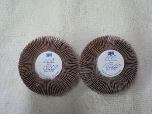 2-1/2&#034;x 1&#034;x 1/4&#034;-20 Flap Wheel-100 Grit / Twenty pcs. Per Box