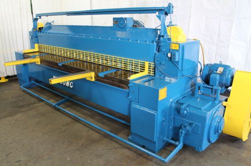 10’ x  1/4 ” wysong power squaring shear for sale
