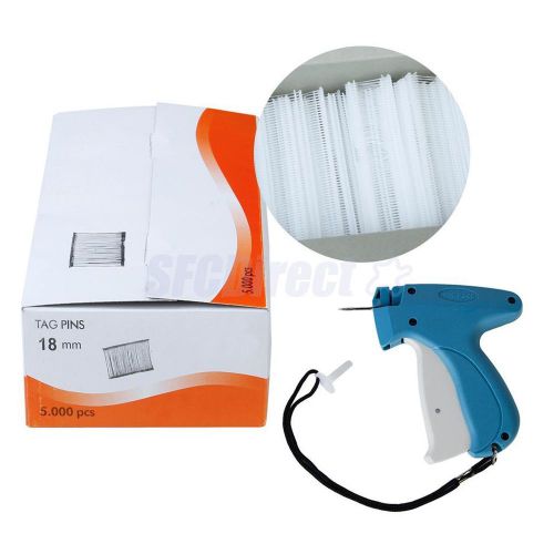 CLOTHING GARMENT STANDARD PRICE LABEL TAGGING TAG TAGGER GUN + 5000 BARBS 18mm