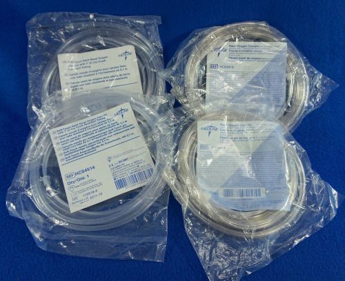 Lot 4 NEW Medline REF HCS4514 Style Adult Nasal Cannula 7’ Oxygen Supply Tube