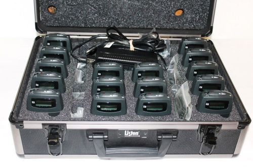 Lot of listen technologies lr-400-072 transmitters and receiver for sale