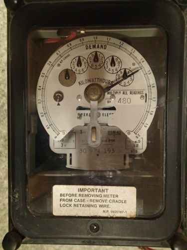 700X64G868 GE Kilowatt Hour Meter Type DSM63 700X64G Instrument transformers