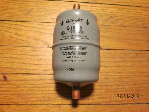 *** Sporlan Catch All * Filter Drier * Single Flow * Part # C-163-S  ***