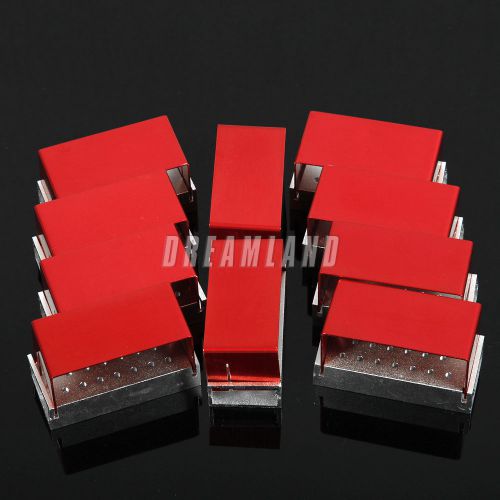 50pcs Dental Burs Holder Block Disinfection Box ALUMINIUM autoclavable 20H