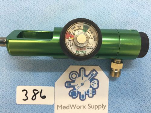 FLOTEC RR807-310M1 Oxygen Adjustable Regulator MRI Compatible #386