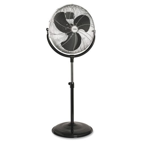 Lorell Pedestal Fan - 20&#034; Diameter - 3 Speed  - Black - LLR44555