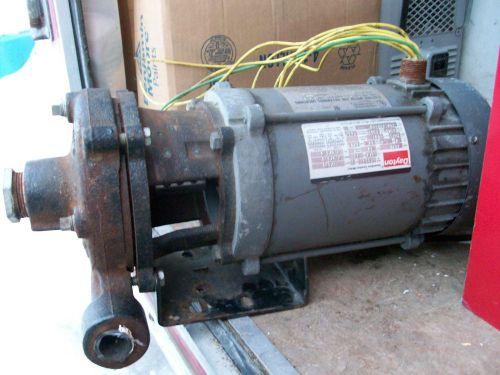 DAYTON HAZARDOUS LOCATION MOTOR # 1K069 .5 HP 115/230 Volt with Sta-RiteCI pump