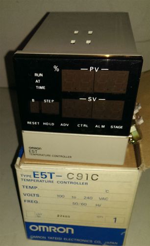 Omron Temperature Controller E5T-C91C