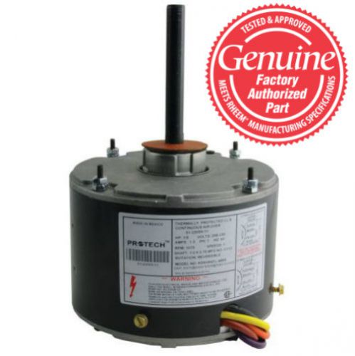 1/5 hp rheem condenser fan motor 51-23055-11 (208-230v, 1075 rpm) for sale