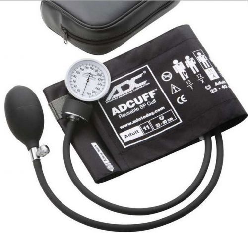 ADC BLOOD PRESSURE MONITOR ANEROID SPHYGMOMANOMETER 760-12XBK