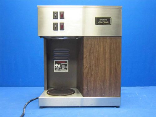 Bunn o matic vpr two burner warmer commercial coffee maker brewer - no pot for sale